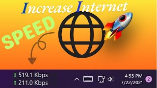 How to Increase Upload and Download Speed in Windows 1011 [upl. by Anadal]