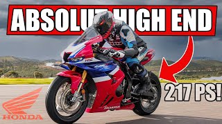 HONDA CBR1000RR R SP 2024 MOTORRAD TEST REGENBERICHT [upl. by Lucien]