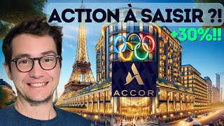 Accor  laction qui profiterait le plus des JO Paris 2024 🤑 [upl. by Nanni31]