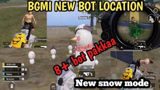 New bot location 8 bot pakka  bgmi new bot location [upl. by Catarina]