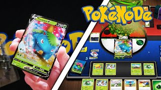 Venusaur V Deck Battle  Venusaur V Battle Deck Opening and Battle [upl. by Neve380]