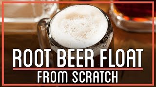 How to Make a Root Beer Float from Scratch  Sassafras Maple Brew HTME Remix [upl. by Adimra468]