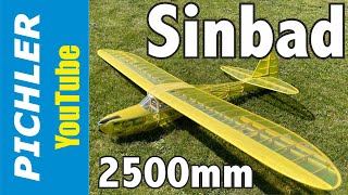 Sinbad RC Segler 2500mm  98 Inch [upl. by Fedora]