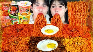 ASMR MUKBANG 직접 만든 불닭볶음면 특집 먹방 amp 레시피 FIRE NOODLES EATING [upl. by Rossuck705]