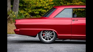 1963 Nova Pro Touring LS3T56 Drone 360 Video [upl. by Kruger344]