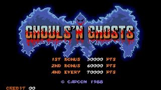 Ghouls n Ghosts Arcade [upl. by Attennot]