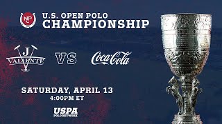 2024 US Open Polo Championship CocaCola vs Valiente [upl. by Nossyla]