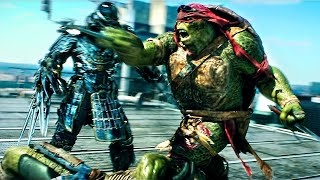 Tortugas Ninja VS Shredder Pelea Final Escena 4K ᴴᴰ [upl. by Lebama]