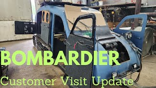 1959 NARROW GAUGE PROGRESS UPDATE CUSTOMER VISIT  BOMBARDIER [upl. by Rayham281]