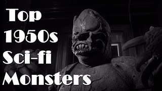 Top 1950s Scifi Monsters [upl. by Acisej123]