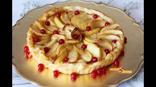 TARTA DE MANZANA FÁCIL CON HOJALDRE 🍏🍎  La Cocina de Enloqui [upl. by Scotney]