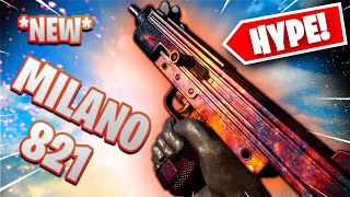 new BEST MILANO 821 CLASS in WARZONE FAST TTK Cold War Warzone [upl. by Nylhtak260]