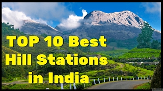 Top 10 Best Hill Stations in India  Most Beautiful Hill Station [upl. by Harrak]