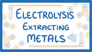 GCSE Chemistry  Electrolysis P2  Electrolysis to Extract Metals From Oxides  Explained 41 [upl. by Nilo]