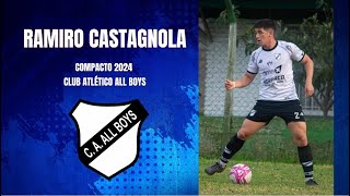 Ramiro Castagnola  Defensor central  center back  CA All Boys 2024 [upl. by Mun801]