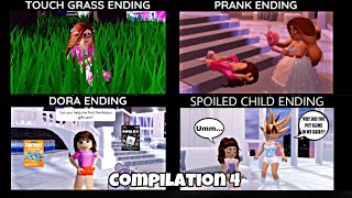 When You Ask For Robux All Endings  Compilation 4 [upl. by Leizo]