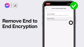 How To Remove End to End Encryption in Messenger 2024 [upl. by Aihsiyt]