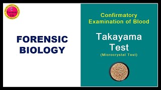 PRACTICAL TAKAYAMA TEST FOR BLOOD Forensic Biology [upl. by Alleber]