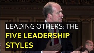 The 5 Leadership Styles [upl. by Eanrahs]