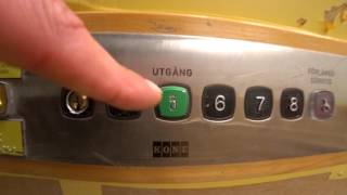 Sweden Stockholm Huddinge Sjukhus B2 KONE elevator [upl. by Klemperer]