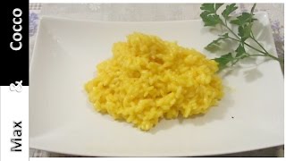 Risotto allo Zafferano  Video ricetta in soli 3 minuti [upl. by Esiuole]