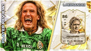 HE IS RAPID BASE ICON 86 RATED LUIS HERNANDEZ PLAYER REVIEW  EA FC25 ULTIMATE TEAM [upl. by Nawad537]