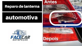 Como recuperar lanterna automotiva [upl. by Burny]