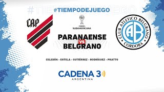 🔴 EN VIVO  ATHLETICO PARANAENSE vs BELGRANO  Copa Sudamericana  Octavos de final ida [upl. by Ileak864]