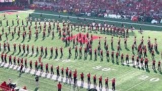 Cornhusker Marching Band Halftime Show Divas 93023 [upl. by Kelleher]