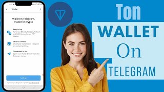 How To Create Ton Wallet On Telegram  Set Up Ton Wallet In Telegram [upl. by Ellimaj650]