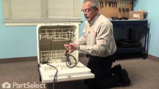 Dishwasher Repair Replacing the Door Gasket Whirlpool Part  W10082795 [upl. by Yorke]