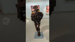 Antony Gormley at Christies london [upl. by Nilhtac]