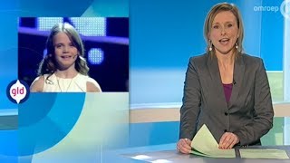 Amira Willighagen  TV Gelderland News  29 December 2013 [upl. by Nosaes]