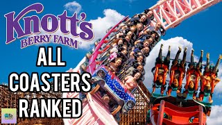 2024 UPDATE Every Coaster Ranked at Knott’s Berry Farm [upl. by Lebyram802]