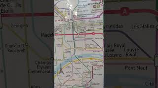 interesting stations on RER A regional express line in Paris [upl. by Noneek436]