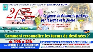 SACERDOCE ROYAL  21 JOURS DE JEÛNE ET DE PRIÈRES ACTE 6  JOUR 11  MOD ABRAHAM MARIE [upl. by Reivax984]