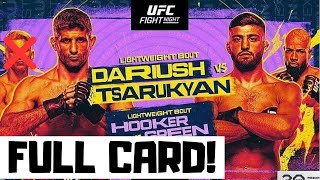 UFC Fight Night Dariush vs Tsarukyan Predictions amp Full Card Breakdown  UFC Austin Betting Tips [upl. by Kwasi]