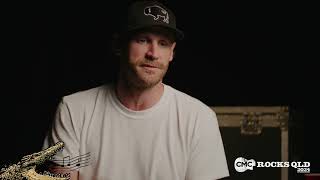 Artist Interview  Chase Rice  CMC Rocks QLD 2024 [upl. by Ettenom]