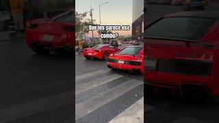 Qué tal ese combo de 458 y R8 [upl. by Bruni]