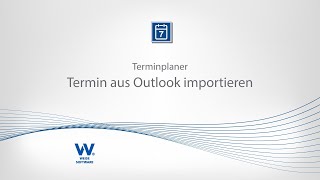 Terminplaner  Termin aus Outlook importieren [upl. by Naihs590]