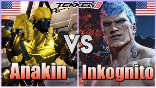 Tekken 8 ▰ Anakin 1 Jack 8 Vs Inkognito Bryan ▰ High Level Matches [upl. by Bill]