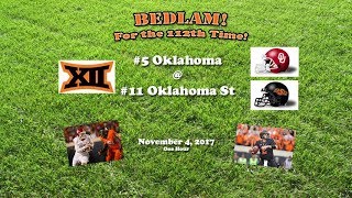 2017 Oklahoma  Oklahoma State One Hour [upl. by Arretahs]