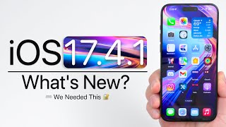 iOS 1741 is Out  Whats New [upl. by Neeven]