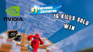 GTX 1650 Fortnite in 2023 16 KILLS WIN [upl. by Aicilaanna]