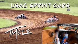 USAC Sprint Cars Bloomington Speedway [upl. by Pournaras188]