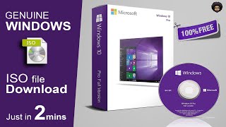 How to download Latest Windows 10 ISO from Microsoft using Computer [upl. by Littman]