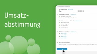 Umsatzabstimmung mit bexio I bexioSupport [upl. by Nirual]