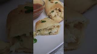 Chicken Stuffed Crescent Rolls Shorts chicken appetizer [upl. by Adeehsar]