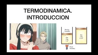 TERMODINAMICA INTRODUCCION SISTEMAS PROCESOS Y ESTADOS Episodio 1 [upl. by Ide]