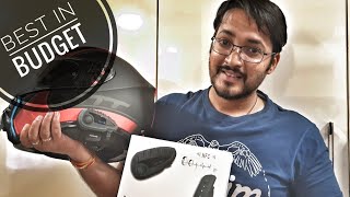 BEST BUDGET HELMET BLUETOOTH INTERCOM Vnetphone V8 Purchase Vlog [upl. by Ynohtnaleahcim]